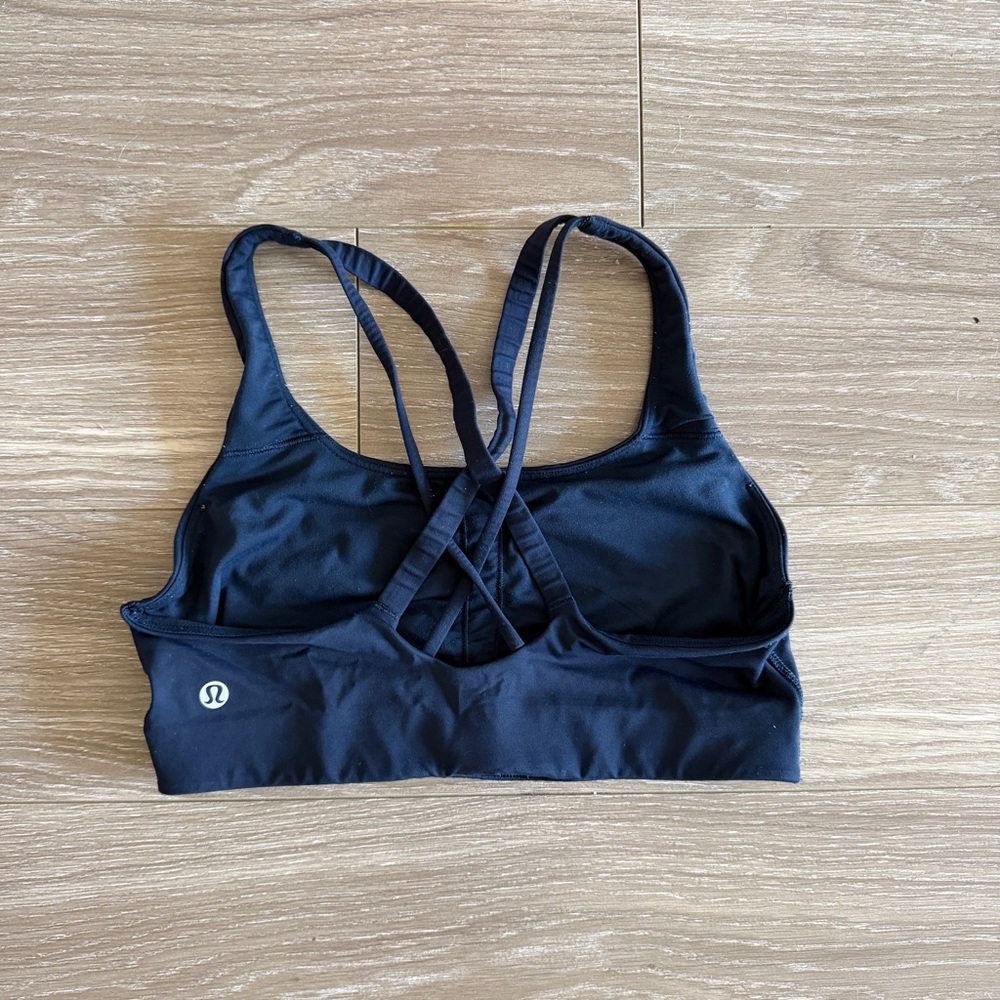 Lululemon Energy Bra Medium Support, B-D Cups *Evolve
True Navy size s - Picture 4 of 6